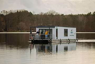 Herbstliche Hausboottour in der Rheinsberger Seenkette