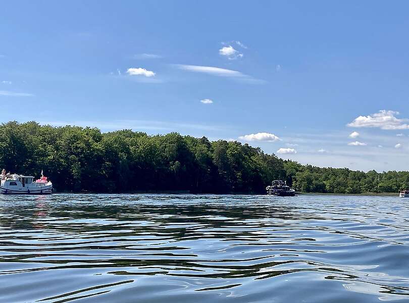 Hausboote auf dem Tietzowsee