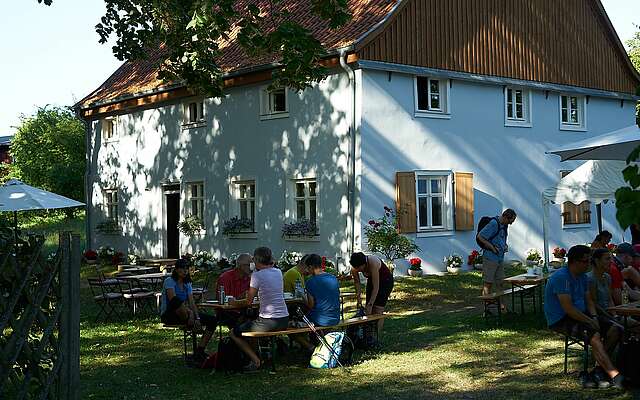 Gunn's Gartencafé in Zermützel
