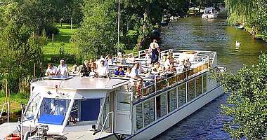 Excursion boat trip
