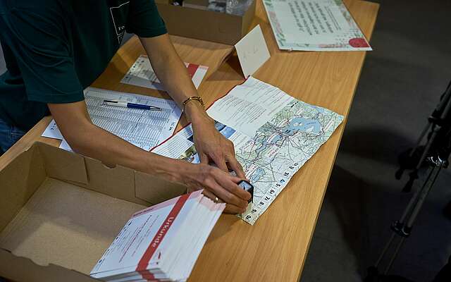 Stempel ins Roadbook