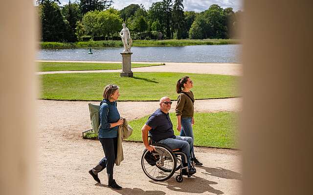 Im Schlosspark Rheinsberg
