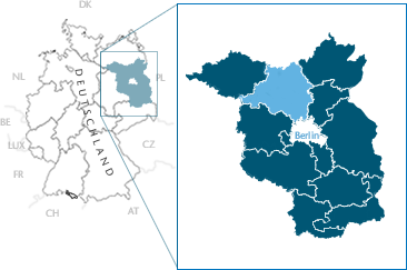 Brandenburg Landkarte